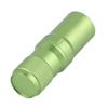 Green Pill Container Aluminum Alloy Keychain Container Durable Capsule Tube  Camping Survival