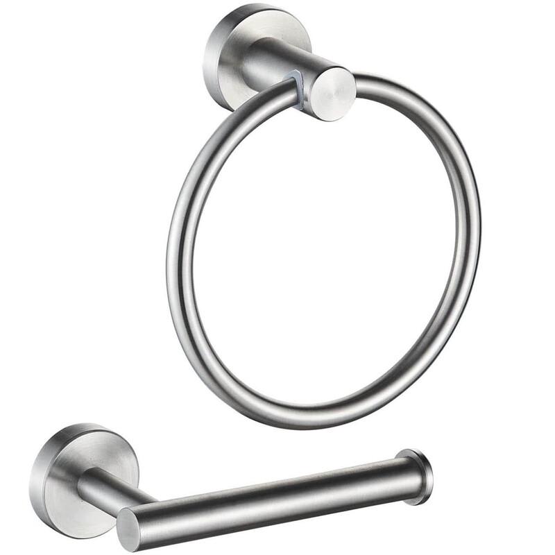 Stainless Steel Towel Rack Set
