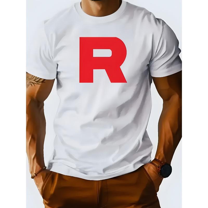 Europäische Größen Kreatives Mode-Print Vielseitiges Kurzarm-Rundhals-T-Shirt, Interpretiert jugendlichen Stil