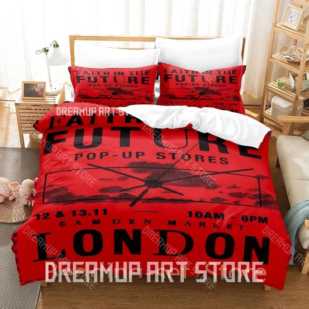 3D Print Faith In The Future Louis Tomlinson Bedding Set Single Twin Full Queen King Size Bed Set Adult Kid Bedroom Duvetcover
