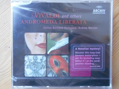 CD ANTONIO VIVALDI, ANDREA MARCON, VEN - Vivaldi and Others: Andromeda Liber 002894770982 Europe Classical Used
