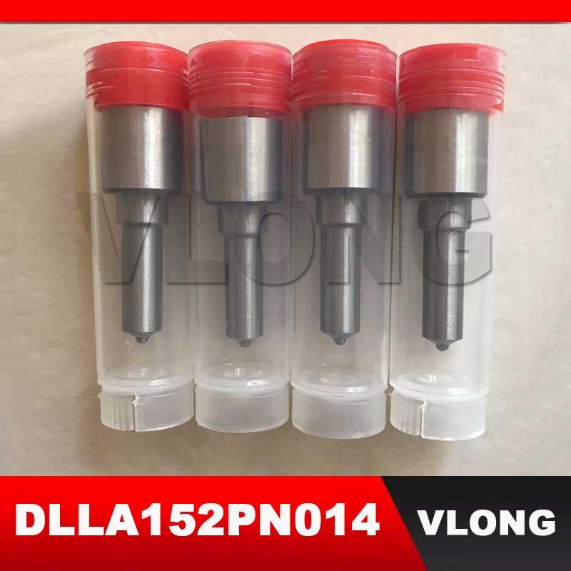 4PCS Diesel Injector Jet Sprayer Atomizer Producer Fuel Spray Nozzle For 19.6 KOMATSU 6D95L S6D PC200-5 105017-0140 DLLA152PN014