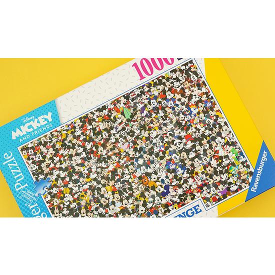 R167449 Challenge Mickey 1000 Teile, beliebte koreanische Puzzles