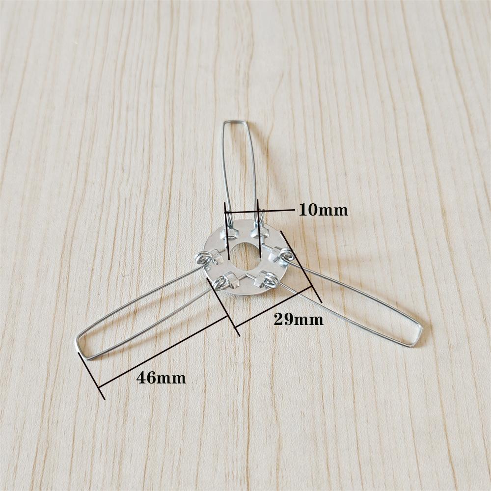 DIY 2-fork Or 3-fork Spring Brackets Fixing Spring Clip Fixing Lampshade Shrapne For Pendant Lamp Lighting fixture Accessories