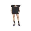 Nike Elastic High-Waist Woven Shorts Women Bottoms Black DM6248-010