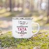 Best Papa Maman Papy Mamie Tonton Tata Marraine Print Coffee Mug Outdoor Water Cup Camping Mugs Festive Birthday Gift for Family