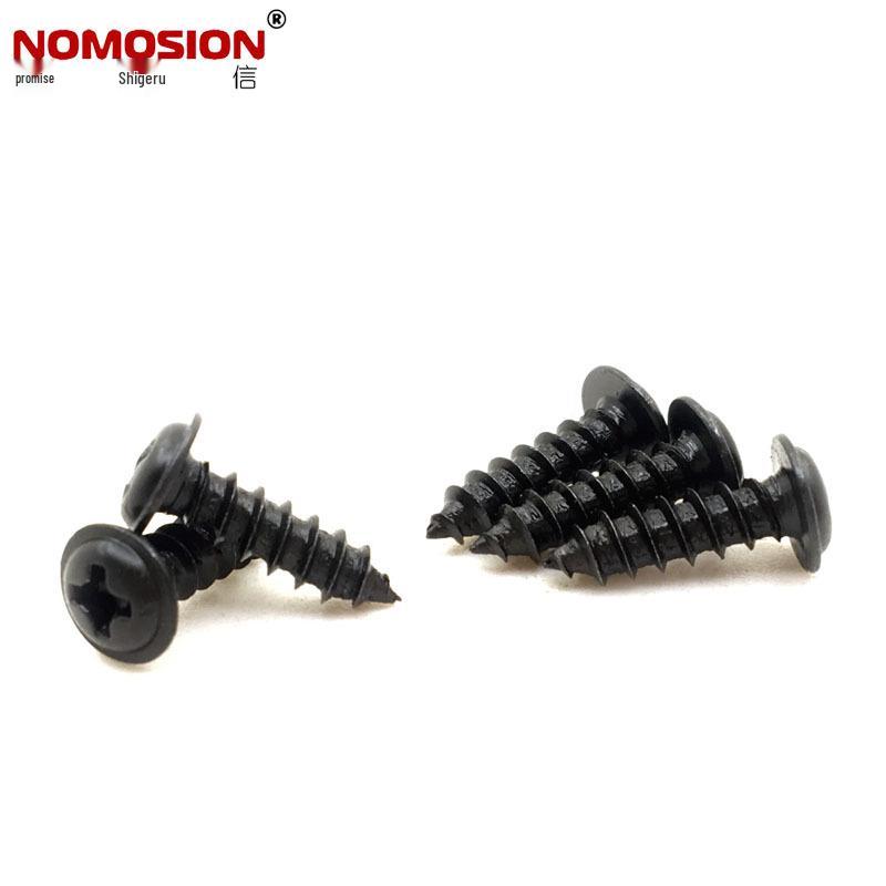 Black Hardened Phillips Pan Head Self-Tapping Screw, Size PWA 3.5*12.