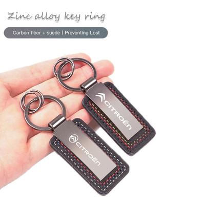 Logo Zinc Alloy Key Chain Car Personalized Keychain For C8 DS3 C6 C3 Vts C4 Saxo C4L C5 C2 C1 Xsara C3-XR Picasso Cactus