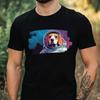 Unisexs Beagle As Astronaut Print Cotton TShirt Size XS To XL