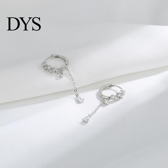 Banquet Earring 1Pc Women Water Drop-shaped Pendant Tassel Cubic Ladies Zirconia Dangle for Party Wedding Prom