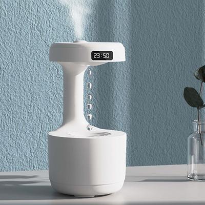 300/ 800ml Humidificador Difusor de Burbujas Ultrasónico Antigravedad USB Mini Pulverizador de Niebla Ligero Humidificador Purificador de Aire de Escritorio