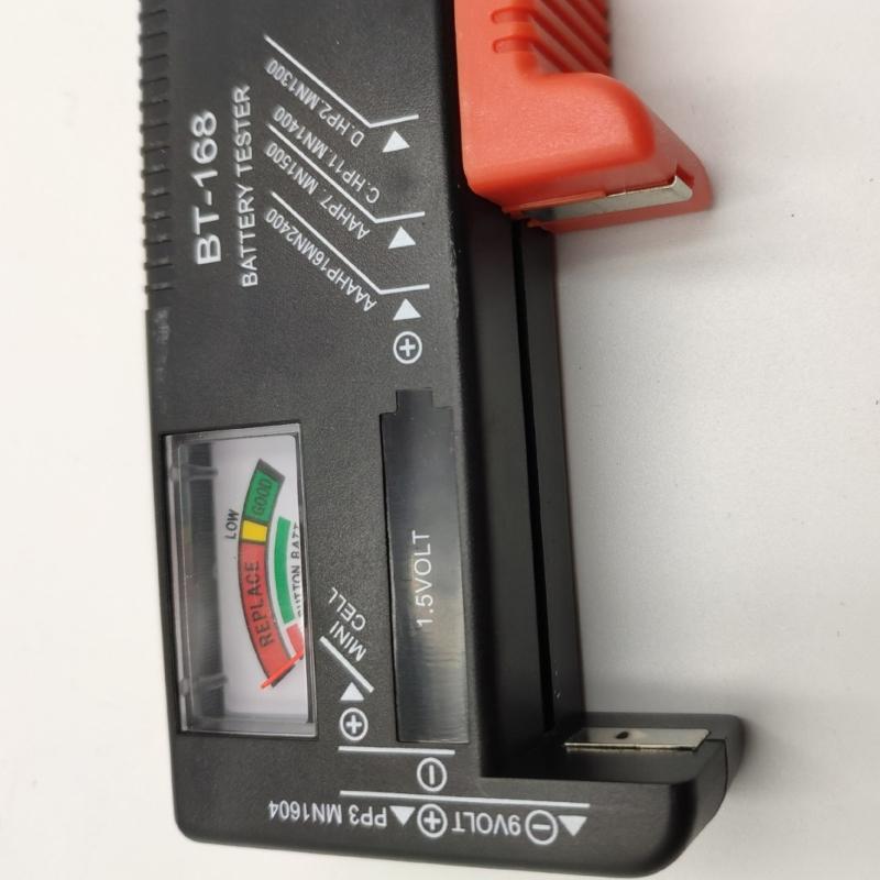 Large Capacity Battery Storage Box with Builts In Tester Holds Up To 94 Batteries for Various Types