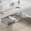 Under Desk No-Punch Invisible Organizer Office Workstation Miscellaneous Shelves Under Desk Drawer Stationery Storage Boxes