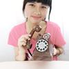Girlwill Retro Phone Piggy Bank for Kids - Creative Plastic Coin Jar Gift