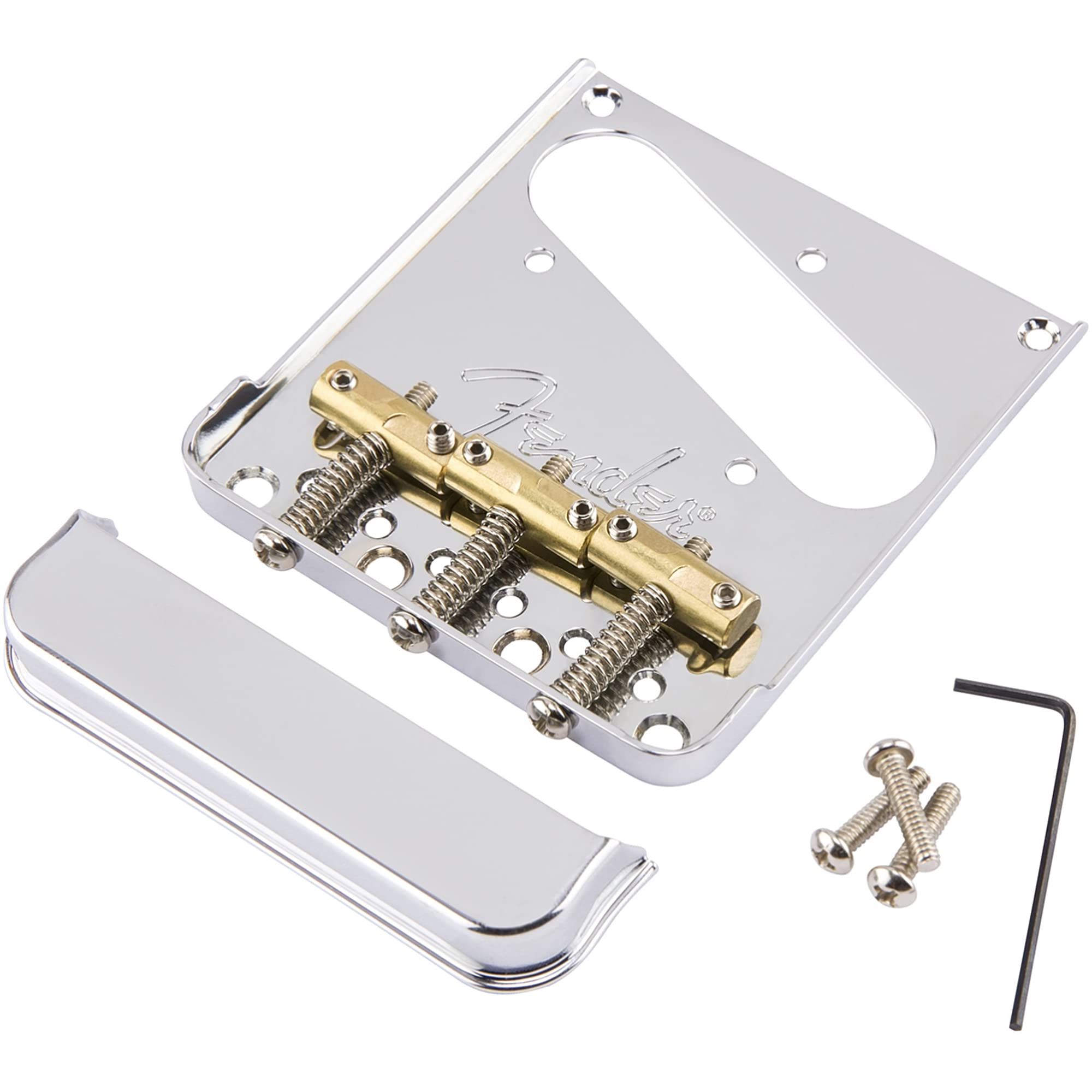 

Fender Parts 3-Saddle American Pro Telecaster Bridge Assembly (Хром)