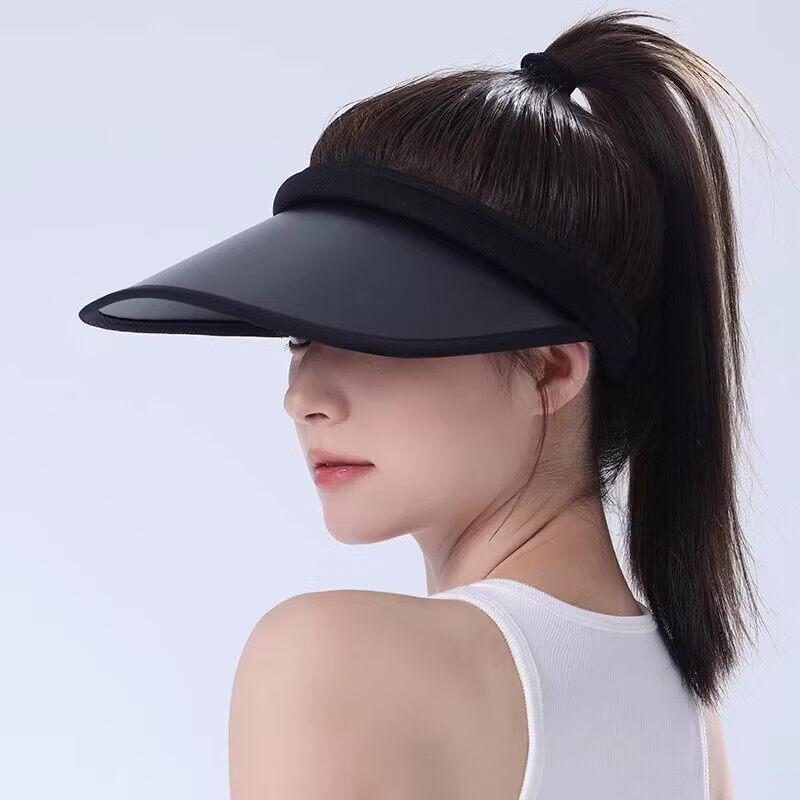 ZAUO Women s Anti-UV Wide Brim Visor Sun Hat
