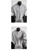 Henry Herren Halbhoher Kragen Sweatshirt: Herbst/Winter Trendiges Langarm-Oberteil, Amerikanischer Cleanfit, Ohne Kapuze.