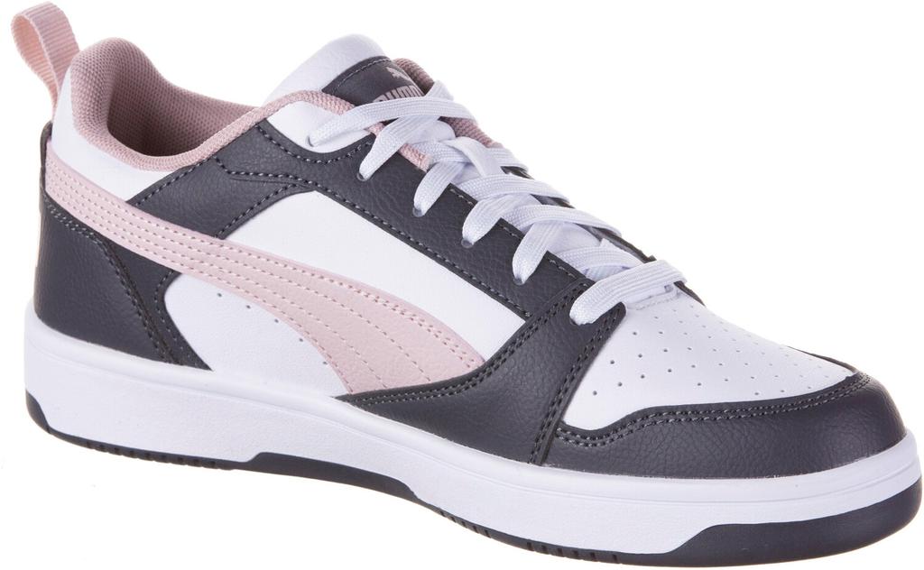 Puma Rebound V6 Low Sneakers In Rich Grey/matte Mist/white