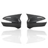 For Honda Civic 8th generation 2005-2011 rearview mirror cover trim door mirror protective frame carbon fiber texture black