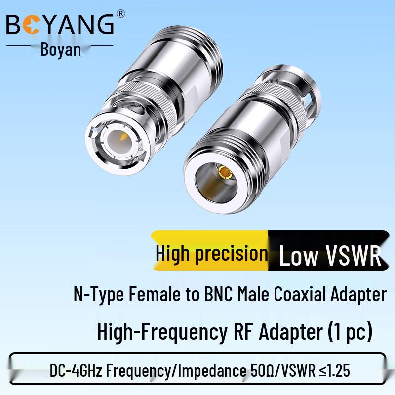 BOYANG 50 Ohm RF Coaxial Adapters