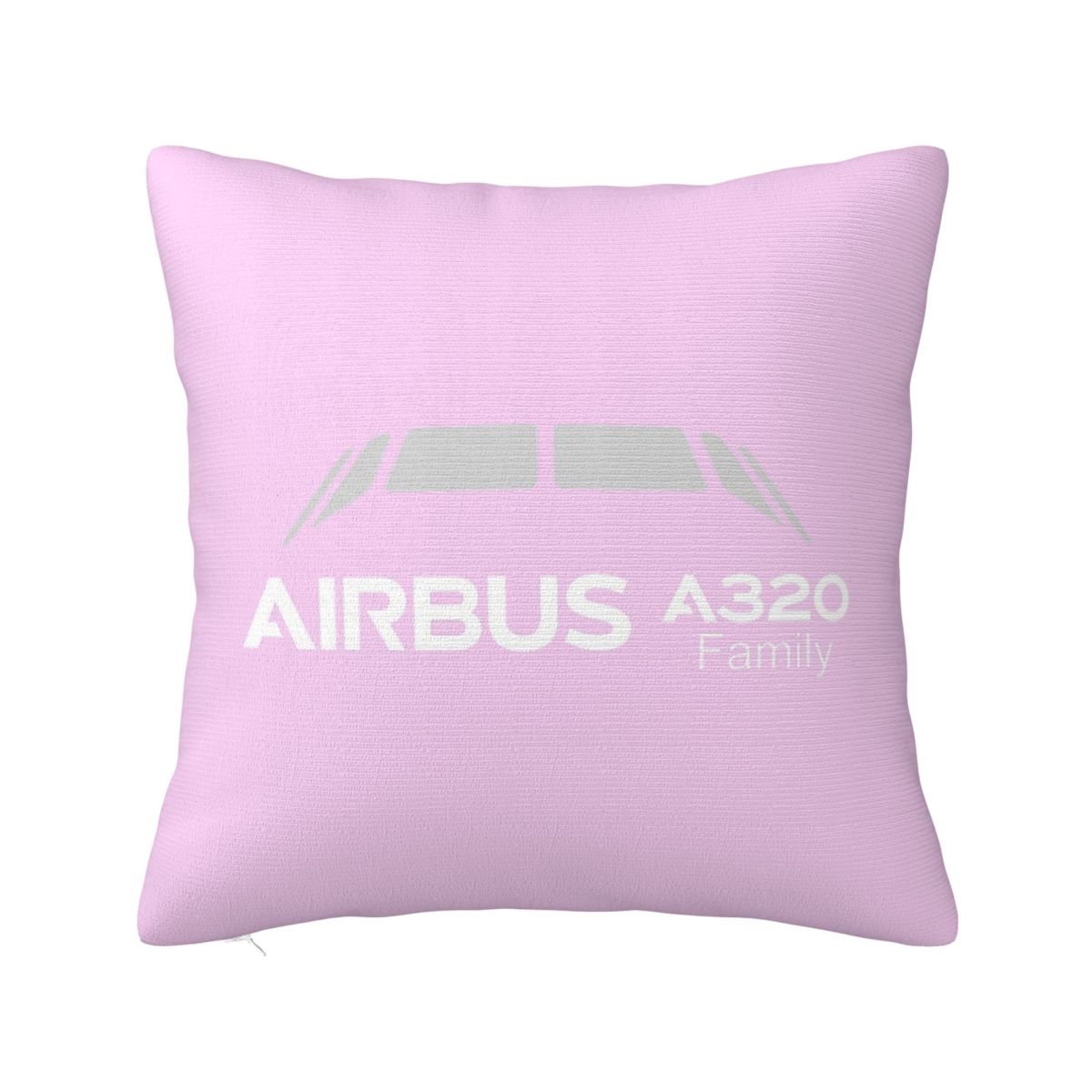 A320 Family Square Pillowcase Cushion Cover Pillow Case Throw Pillow Cover for Home Sofa Living Room 12x12Inch