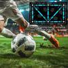 Fotbollsträningsmatta Fotbollsmästerskapsmatta Fotbollsfotstegsträningsplatta 40x60cm 50x80cm GZW