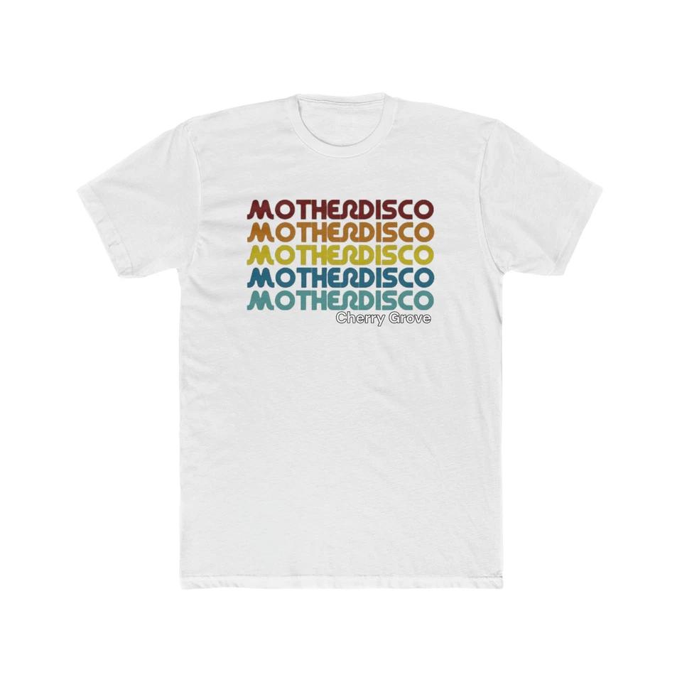 

MOTHERDISCO Fire Island Cherry Grove Gay Bar Men s Cotton Crew Tee S