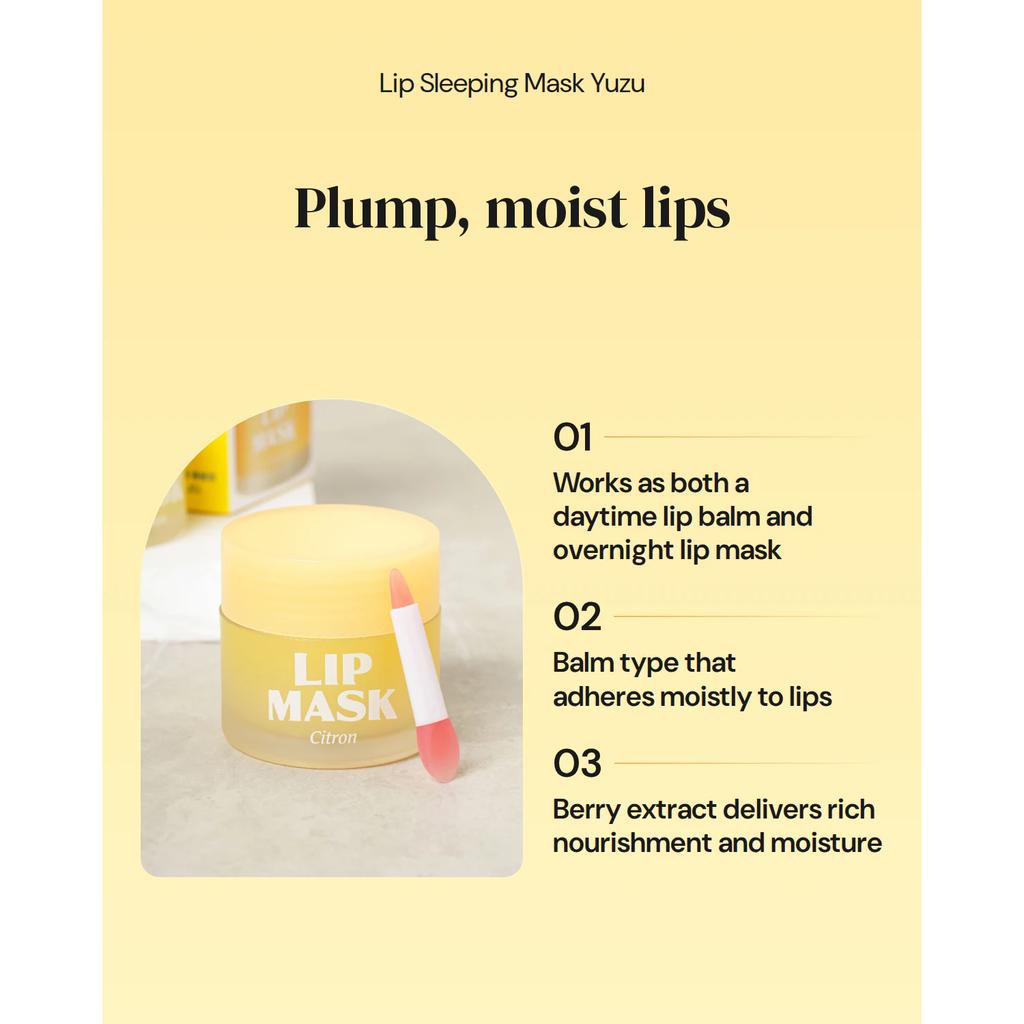 Lip Sleeping Mask Yuzu