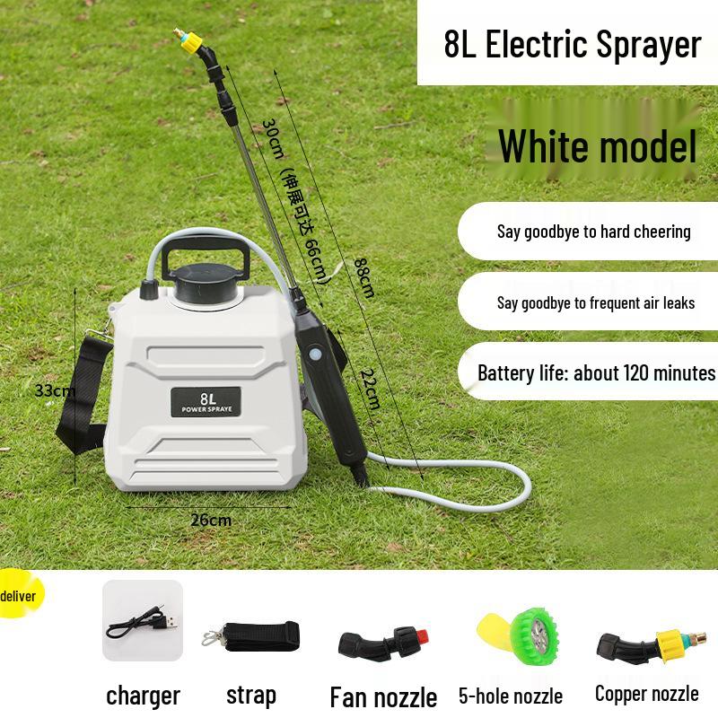 High-Pressure Electric Pesticide and Watering Sprayer for Household Use
