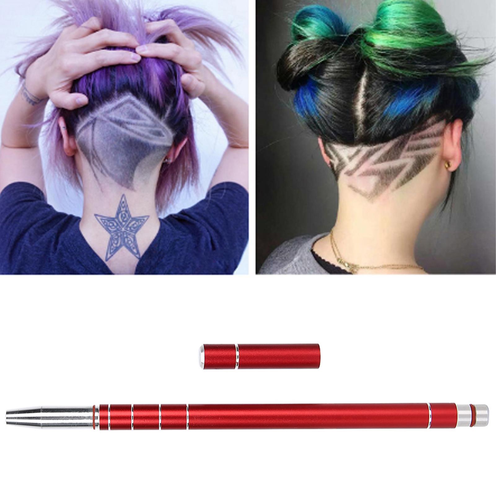 

Hair Razor Pen Stainless Steel Blade Hair Styling Eyebrows Beards Engraving Pen