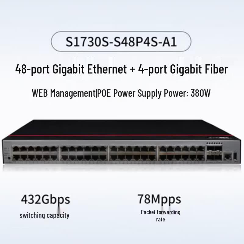 Huawei S1730S-S48P4S-A1 Managed Gigabit Ethernet Switch