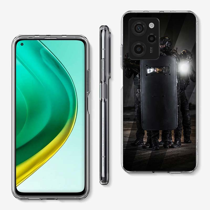 Police FBI Phone Case For Xiaomi Poco F7 Ultra X7 X5 X6 F6 Pro M5S M6 X3 X4 Mi 15 14 12T 11T 10T F5 F3 M4 Pro 11 Lite Cover Clea