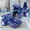 Carro de deformação de dinossauro criativo Carros de dinossauro combinados em um transformador Modelos de dinossauro Brinquedos de carro Veículos de acrobacias Presentes de brinquedo