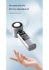K801 Ice Cooling Handheld Fan: 100-Speed, Bladeless, Semiconductor Spray, Wearable Around Neck