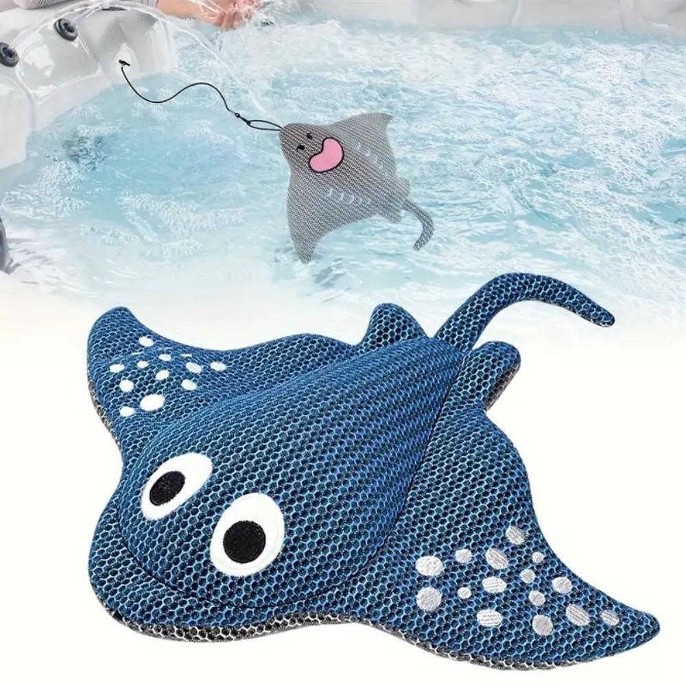 Turtle Shape Hot Tub Scum Absorber Reusable Oil Absorbing Sponge Easy To Clean Scum Skimmer  Pool