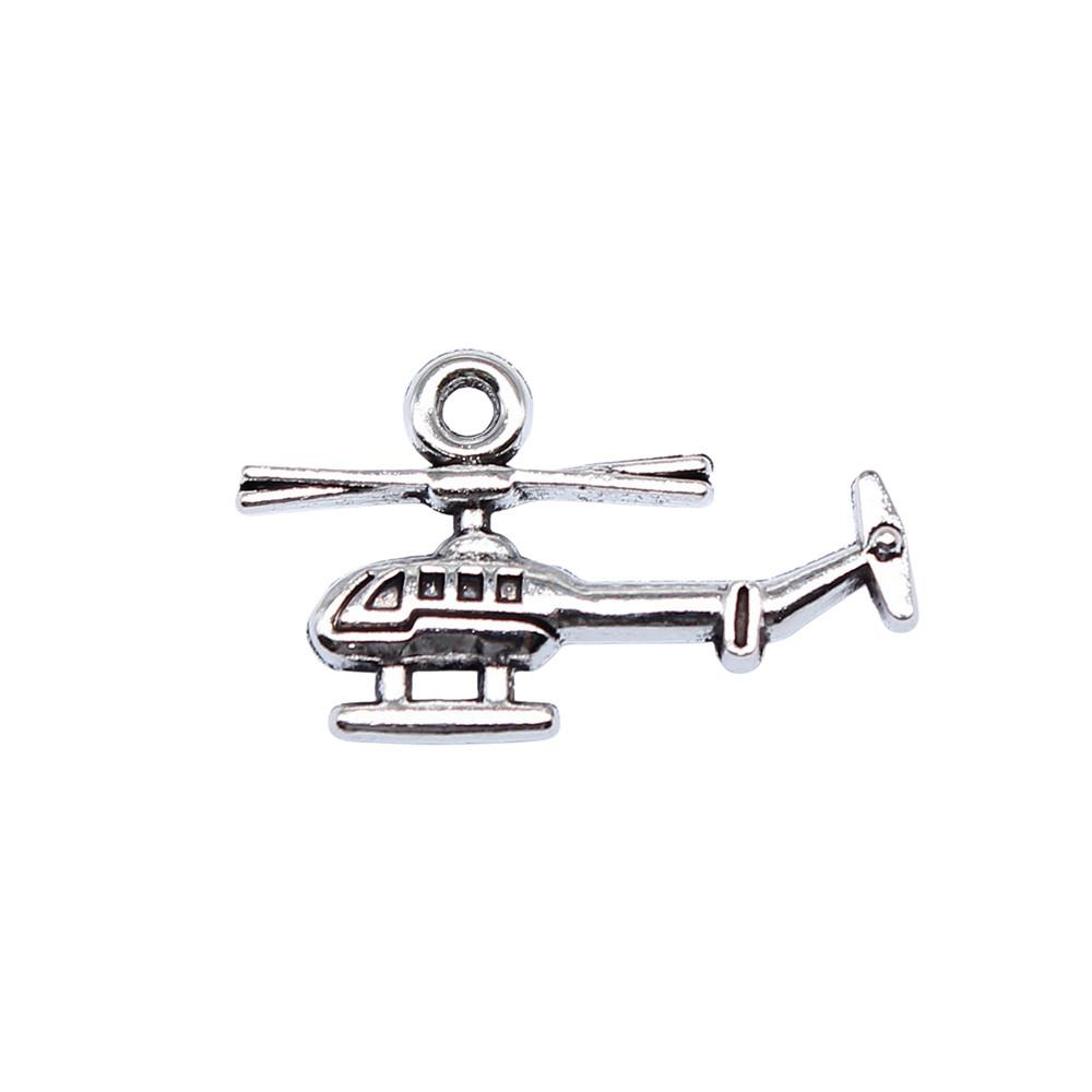 Airplane Charms Multi Color Alloy Car Pendants For Travel Themed Jewelry