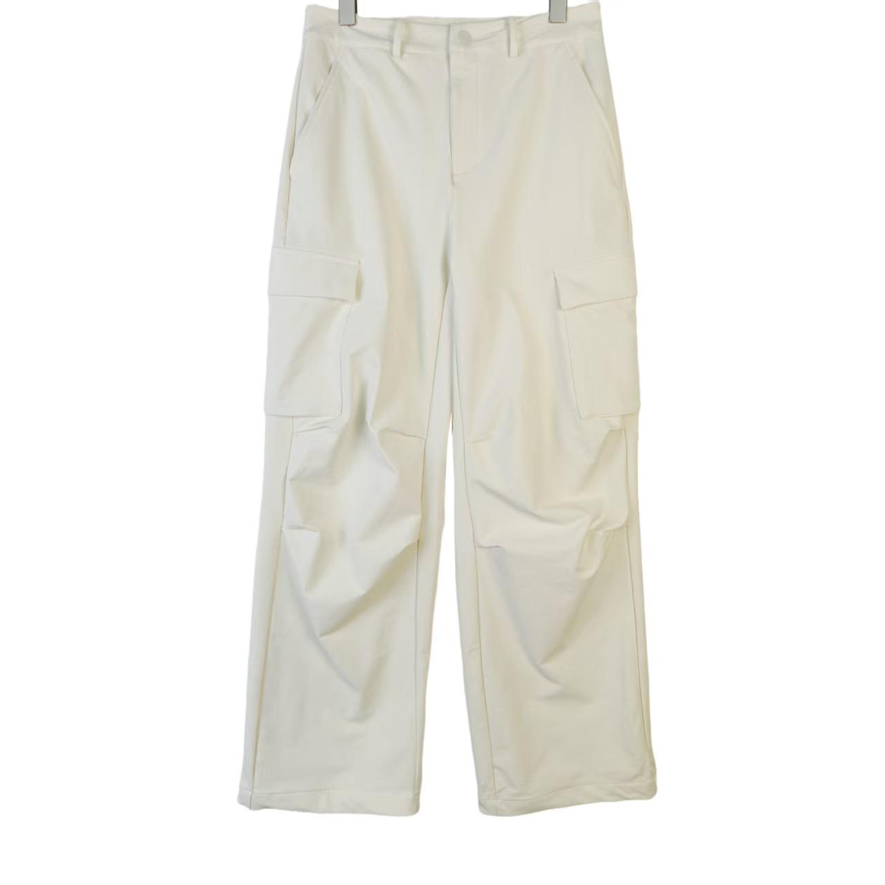 

ZT4109 Women s Water-Repellent Softshell Cargo Pants - Wide Leg, Slightly Harem, Wear-Resistant for Camping L бежевый