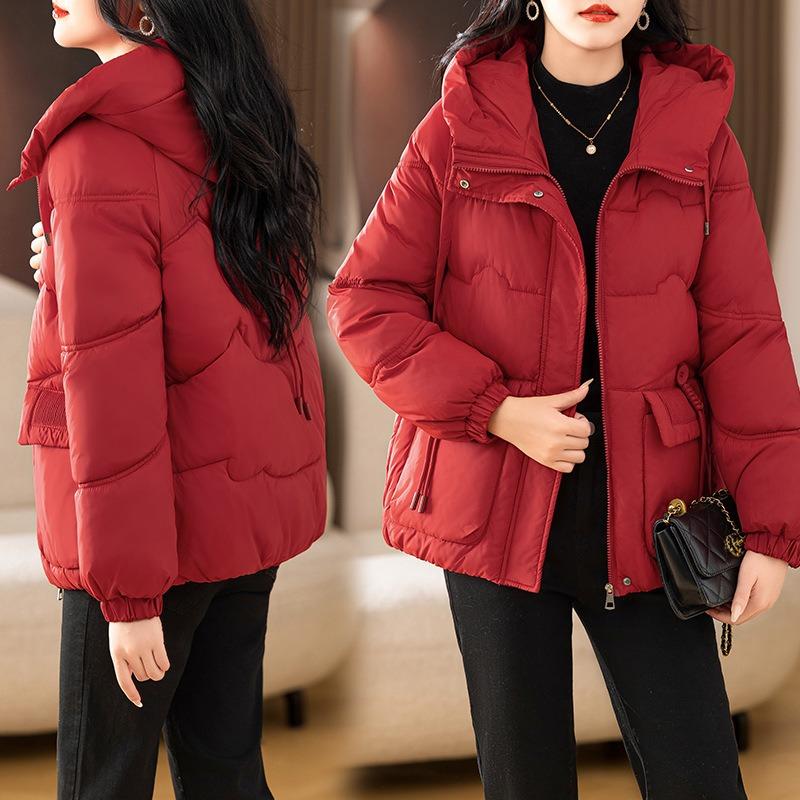 Anti-season short down cotton clothes women's winter new thickened simple down cotton bread clothes jacket cotton clothes