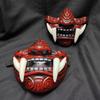 Halloween Japanese Samurai Ghost Devil Mask Halloween Devil Warrior Role Playing Horror Devil Warrior Prajna Killer Thick Mask