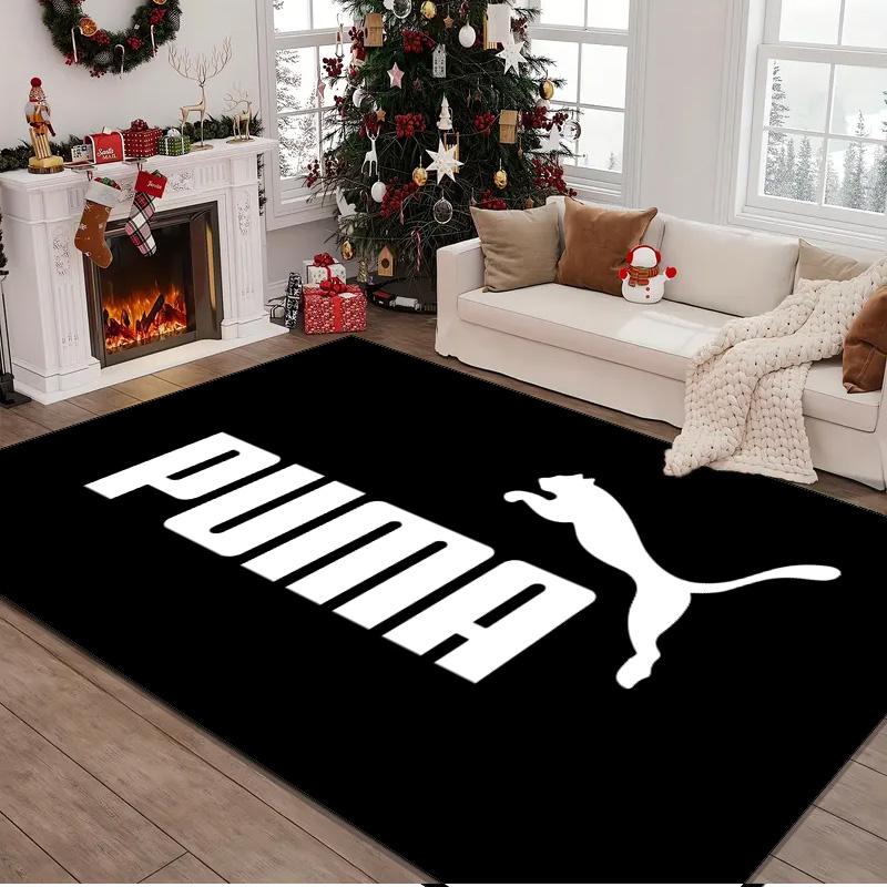 PU-MA Rug Area rug for Livingroom, Bedroom, Palyroom, Chair Rug, Office Rug, Floor mat, Large Size Fan Christmas Birthday gift