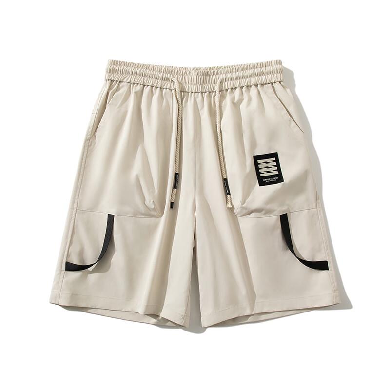 Men's Ice Silk Loose Cargo Shorts
