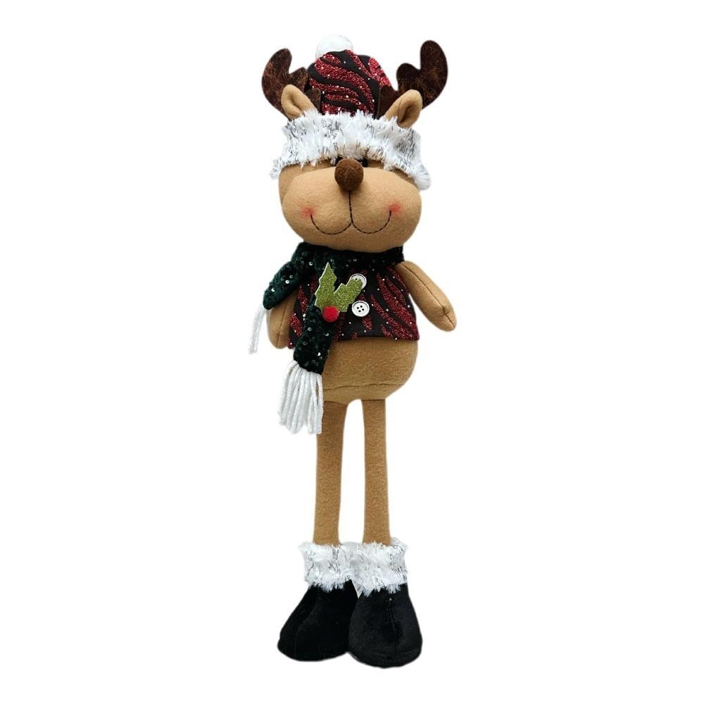 New Snowman Christmas Sequins Stretchable Elk Cute Soft Christmas Decoration Christmas
