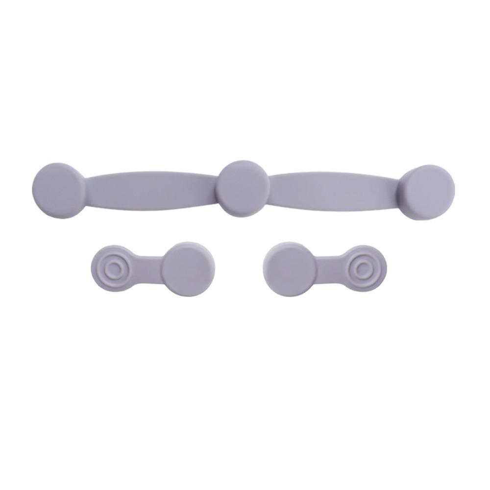 1pc Reusable Air Fryer Magnet Silicone Buckle Non-Scratch Removable Air Fryer Magnets Fixation Safely Paper Holder