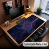 Large Mouse Pad Manchester City Print Custom Name Text Desk Mat for Office Gaming