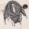 Geknoopte Arafat Hijab Shemagh Sjaal Arabische Bandana Dubai Saoedische Woestijn Nek Sjaal