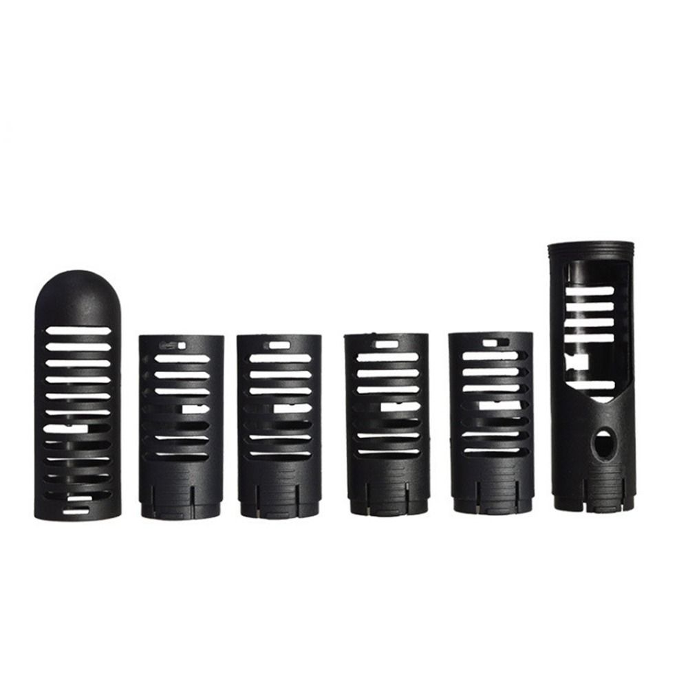 Plastic Heating Rod Protective Sleeve with Suction Cups Protective Case Aquariums Supplies