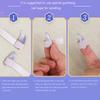 8Pcs Guzheng Finger Picks Musical Instrument Thumb Pick Set Guzheng Nail Covers Picks String Instrument Accessories
