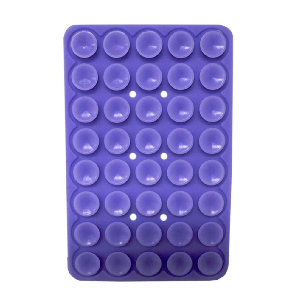 Double Side Rubber Sucker Pad Silicone Sucker Mobile Phone Fixed Pad New Suction Cup Bracket