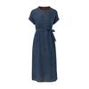 Mulberry Silk Dress Women's Summer 2026 New French Temperament Light Luxury Round Neck Short Sleeve Medium and Long Women