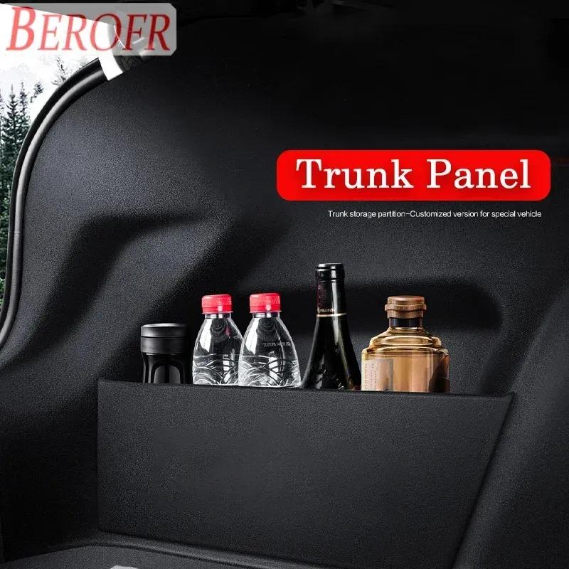 2 pcs Car Trunk Partition For Cadillac CT5 CT4 CT6 2016-2024 Trunk Storage Board Plate Tail Box Accessories For  XT4